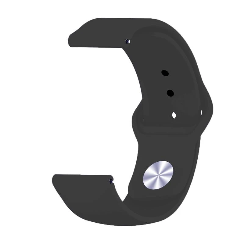 Силиконовый ремешок BeCover для Samsung Galaxy Watch 46mm/Watch 3 45mm/Gear S3 Classic/Gear S3 Frontier Black (706316) Тип: ремешок; Совместимость: Samsung