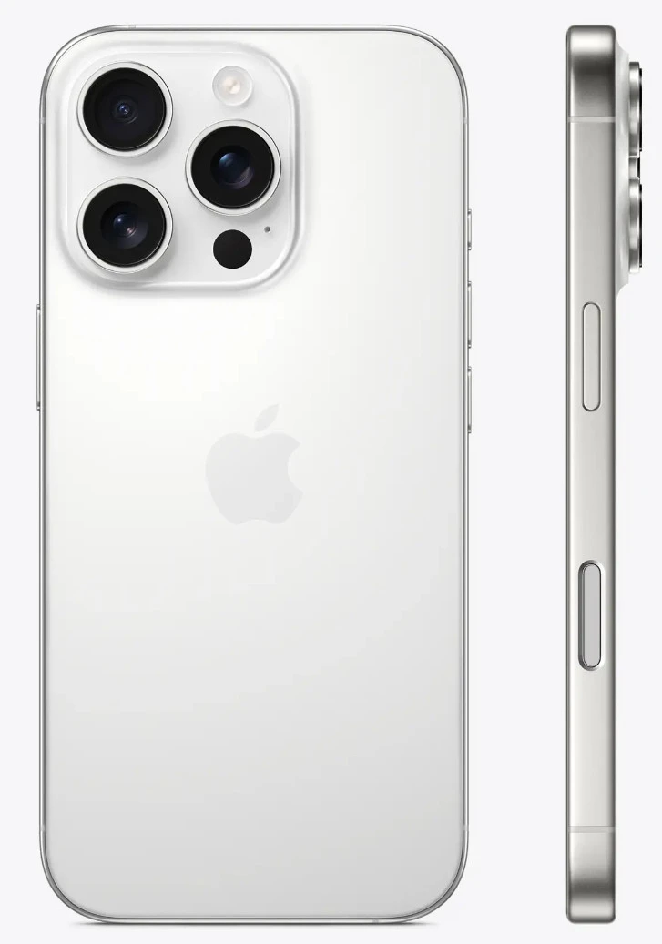 Apple iPhone 16 Pro 512GB White Titanium (MYNN3) Экран: 6,3 OLED 2622x1206 / Встроенная