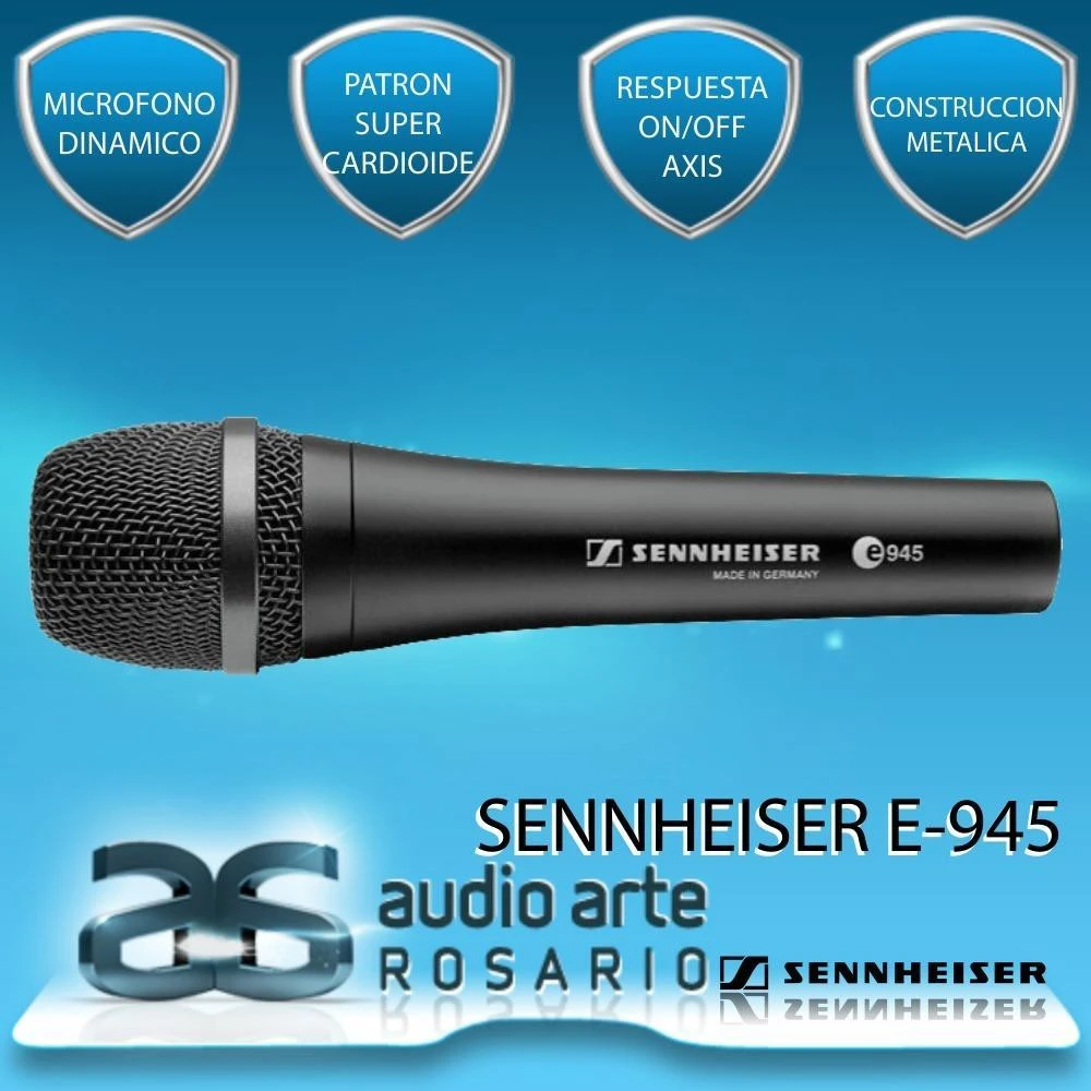 Sennheiser e 945 Спосіб підключення провідний