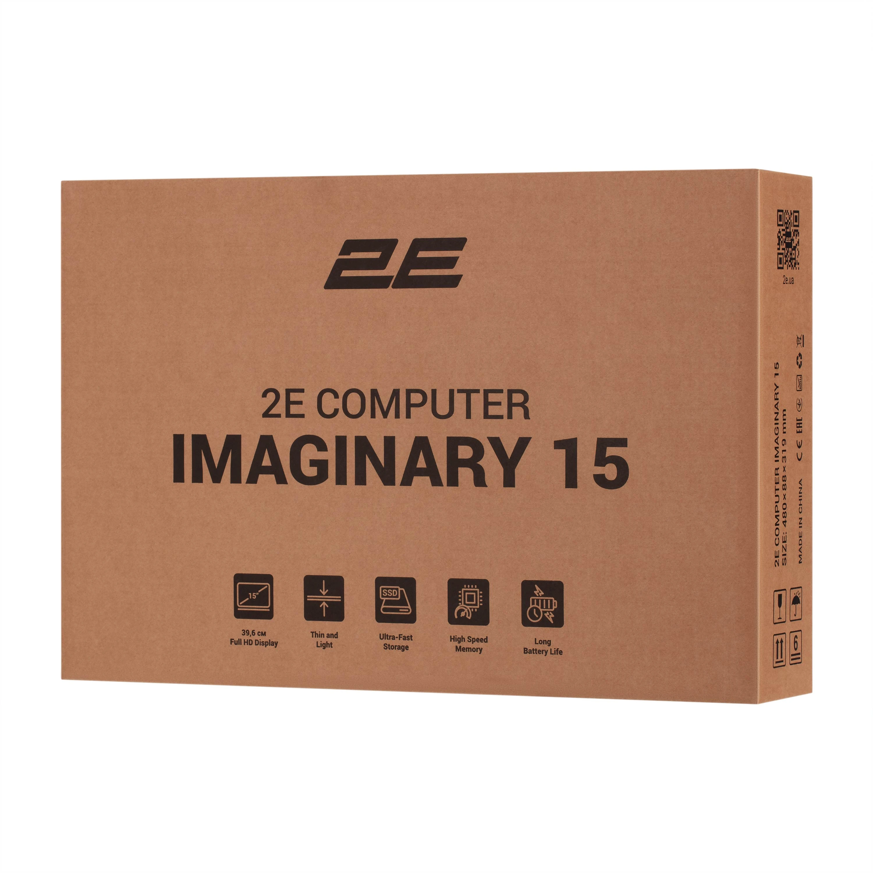 2E Imaginary 15.6 FHD IPS AG (NL57AU-15UA09) (UA) Тип: ноутбук; Диагональ экрана: