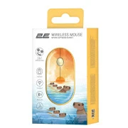 2E MF300 CAPYBARA:SUNSET Silent WL BT (2E-MF300WCAPIBARAYW) (UA)