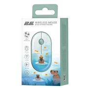 2E MF300 CAPYBARA:TANGERINE Silent WL BT (2E-MF300WCAPIBARAGN) (UA)