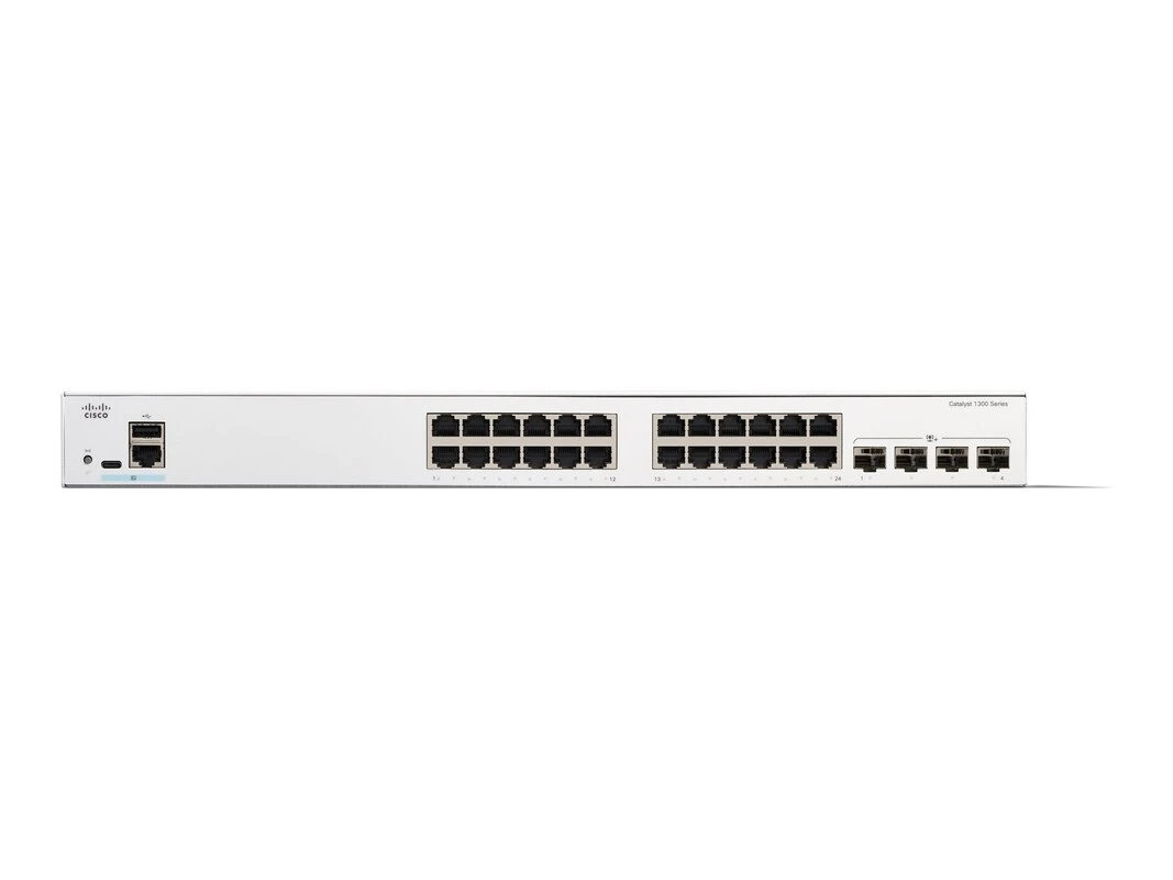 Cisco Catalyst 1300 (C1300-24P-4X) (UA) Тип Коммутатор