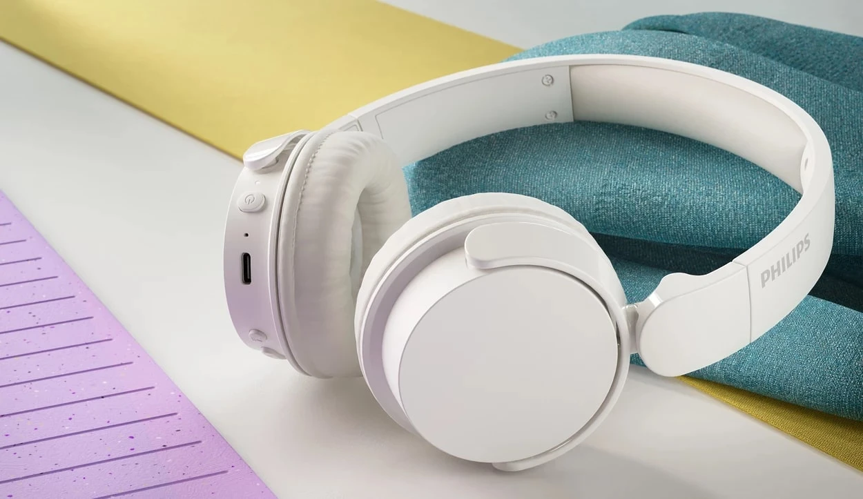 Philips On-ear TAH4209 BT 5.3 (TAH4209WT/00) (UA) Чутливість 112 дБ (1 кГц)