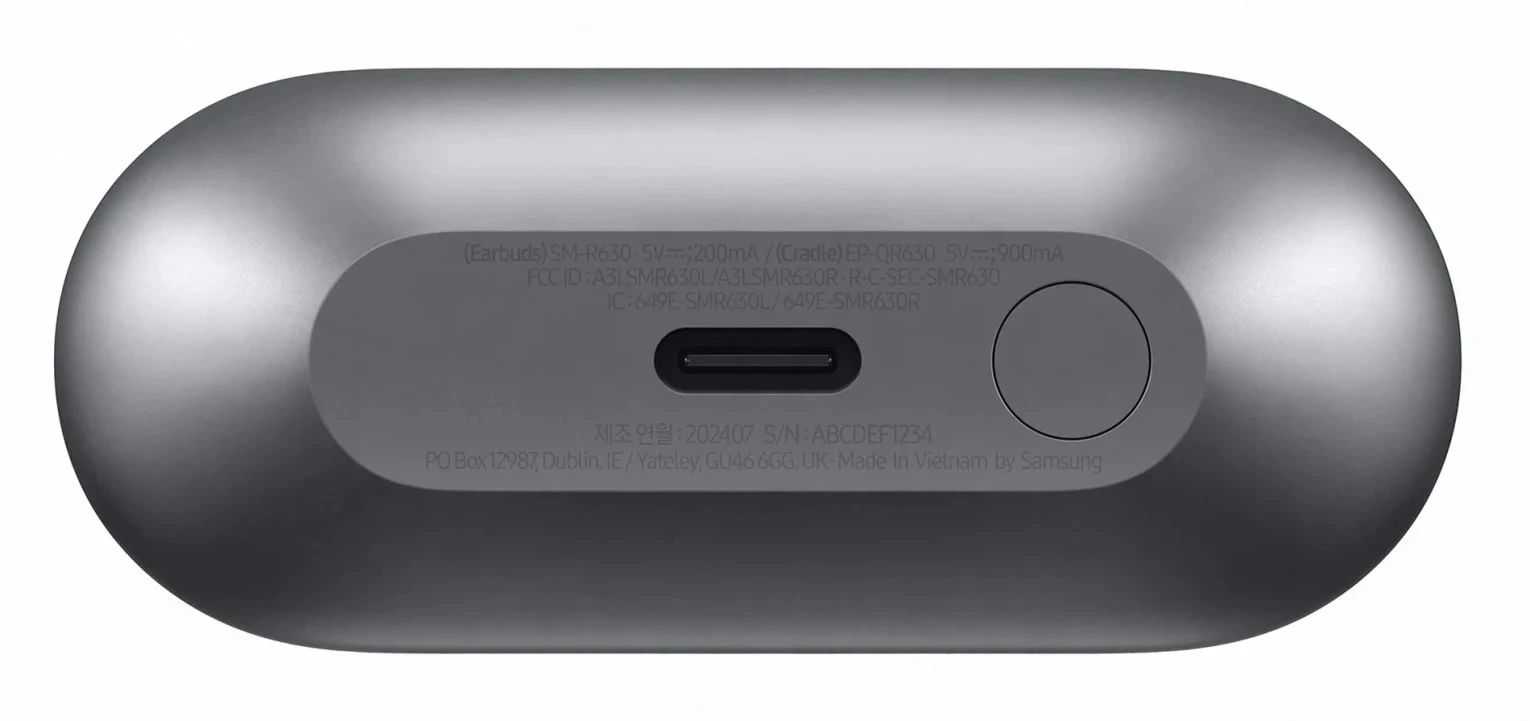 Samsung Galaxy Buds 3 Pro (R630) (SM-R630NZAASEK) Тип: бездротові; TWS; Вид