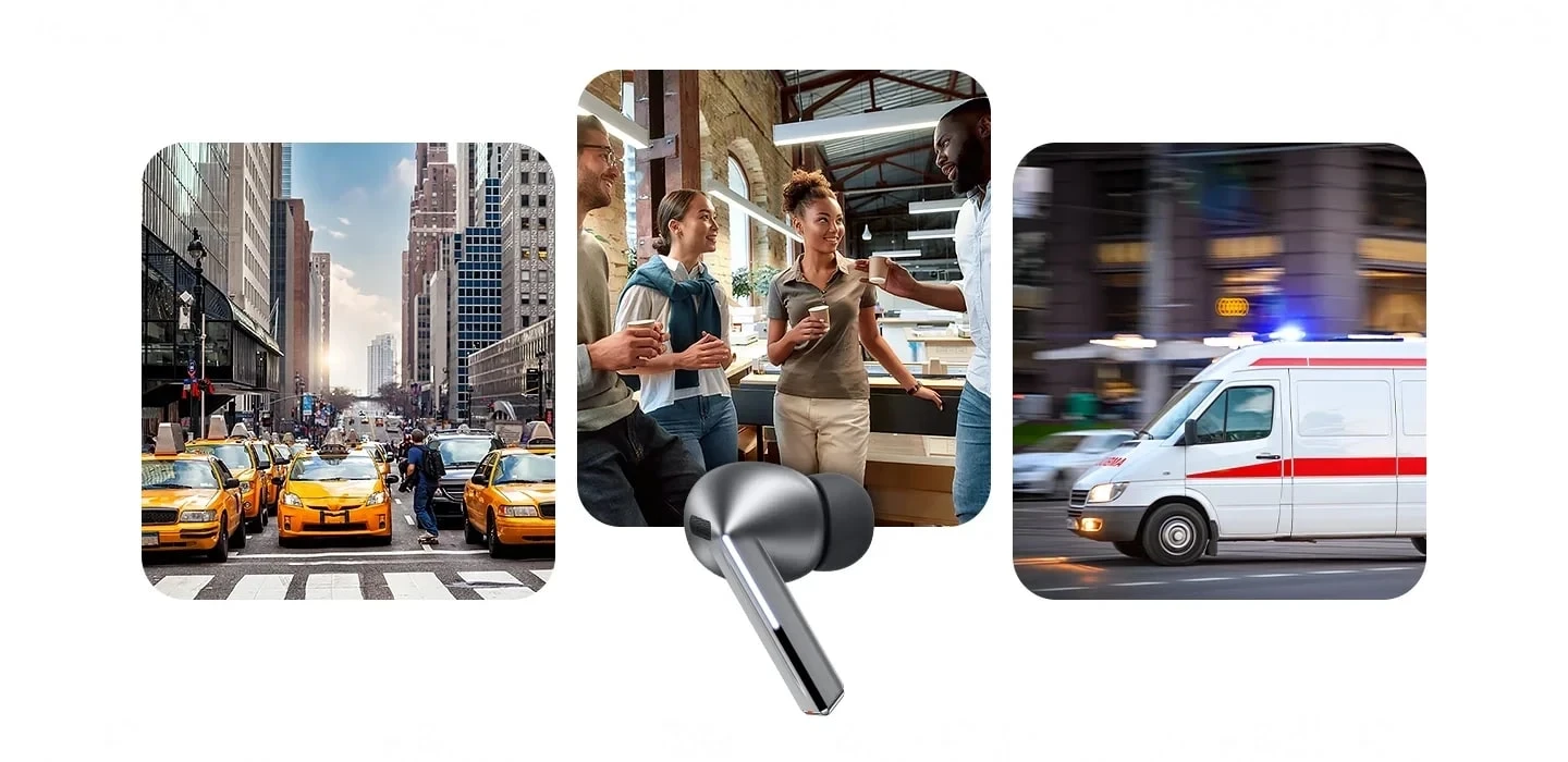 Samsung Galaxy Buds 3 Pro (R630) (SM-R630NZAASEK) Технологии Аудио 360; авто пауза/восстановление; голосовые команды; Swipe; Pinch Control; переводчик (на Galaxy); распознавание голоса\сирены; Auracast; Auto Switch