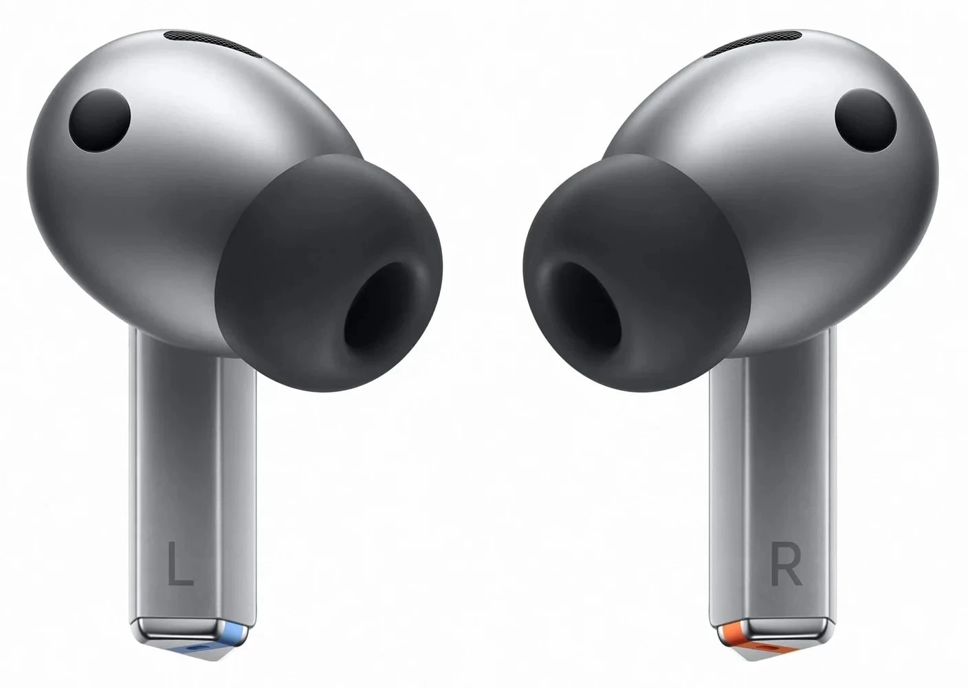 Samsung Galaxy Buds 3 Pro (R630) (SM-R630NZAASEK) Особенности подсветка; микрофон с шумоподавлением; быстрая зарядка; сенсорное управление; эквалайзер; SmartThings Find; класс защиты IP57