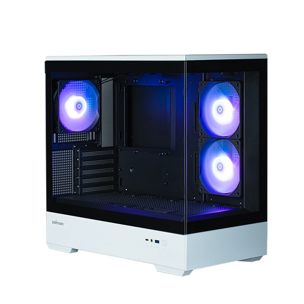 Zalman P30 без БП (P30BW) (UA) Внутрішні слоти 2 x Combo (3.5 або 2.5, 1х tolless); 1 x 2.5“