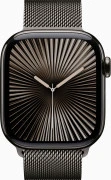 Apple Watch Series 10 GPS + Cellular 42mm Slate Titanium Case w. Slate Milanese Loop (MX053)