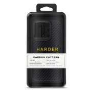 Чехол для мобильного телефона Harder Carbon Pattern Apple iPhone 15 Pro Black (ARM76777) (UA)