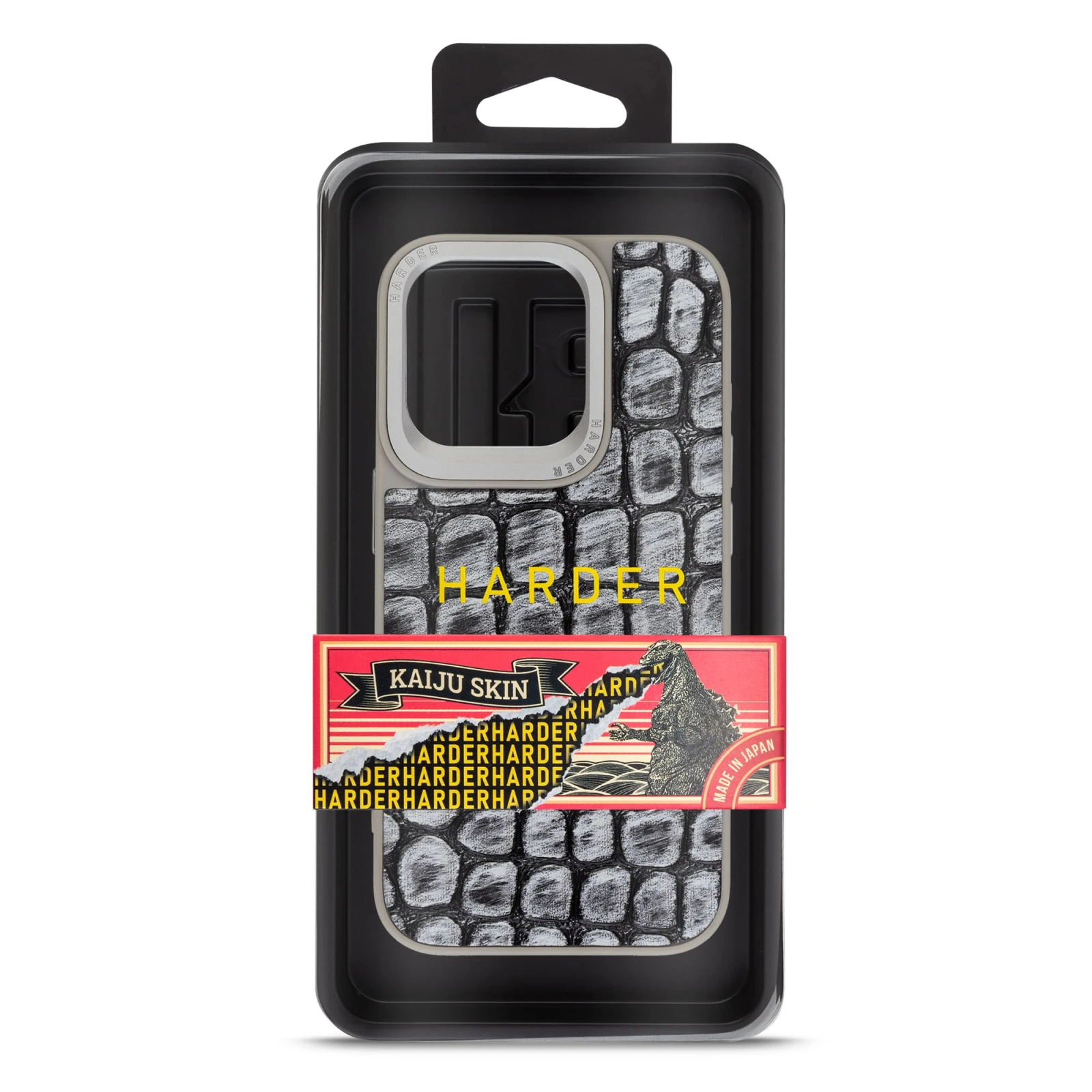 Чехол для мобильного телефона Harder Kaiju Skin Apple iPhone 15 Pro Grey (ARM76844) (UA) Совместимость с брендом: Apple;