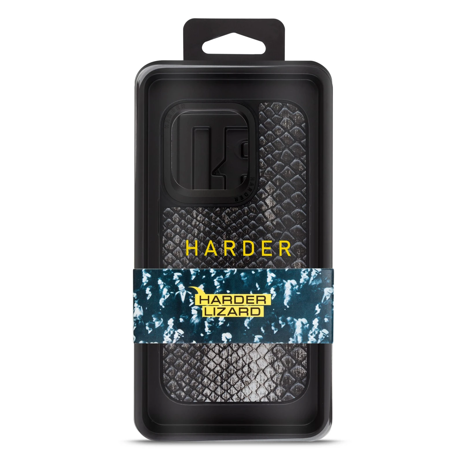 Чехол для мобильного телефона Harder Lizard Apple iPhone 15 Pro Black (ARM76869) (UA) Совместимость с брендом: Apple;