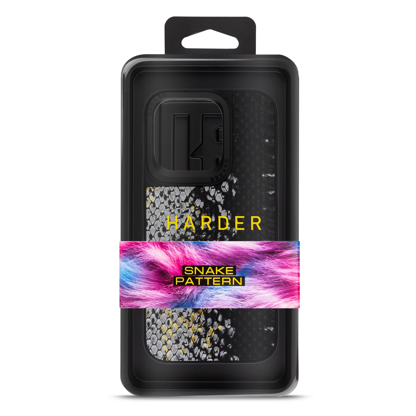 Чехол для мобильного телефона Harder Snake Pattern Apple iPhone 14 Pro Black (ARM76805) (UA) Совместимость с брендом: Apple;