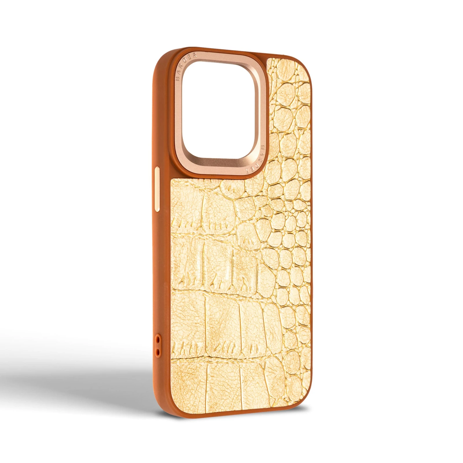Чехол для мобильного телефона Harder Crocosaur Apple iPhone 14 Pro Beige (ARM76721) (UA) Совместимость с брендом: Apple;