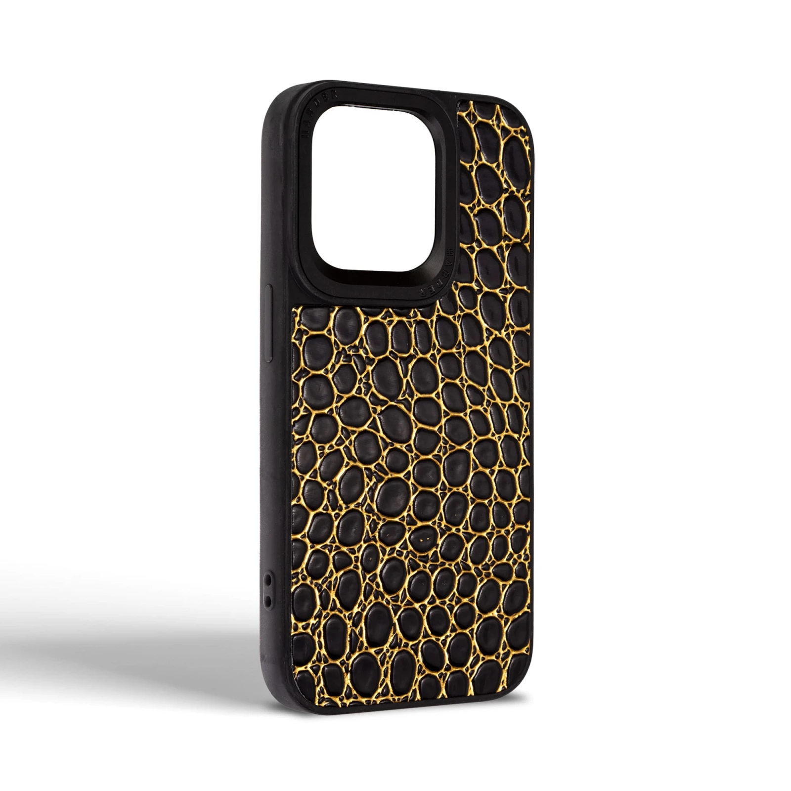 Чехол для мобильного телефона Harder Crocosaur Apple iPhone 14 Pro Black (ARM76719) (UA) Совместимость с брендом: Apple;
