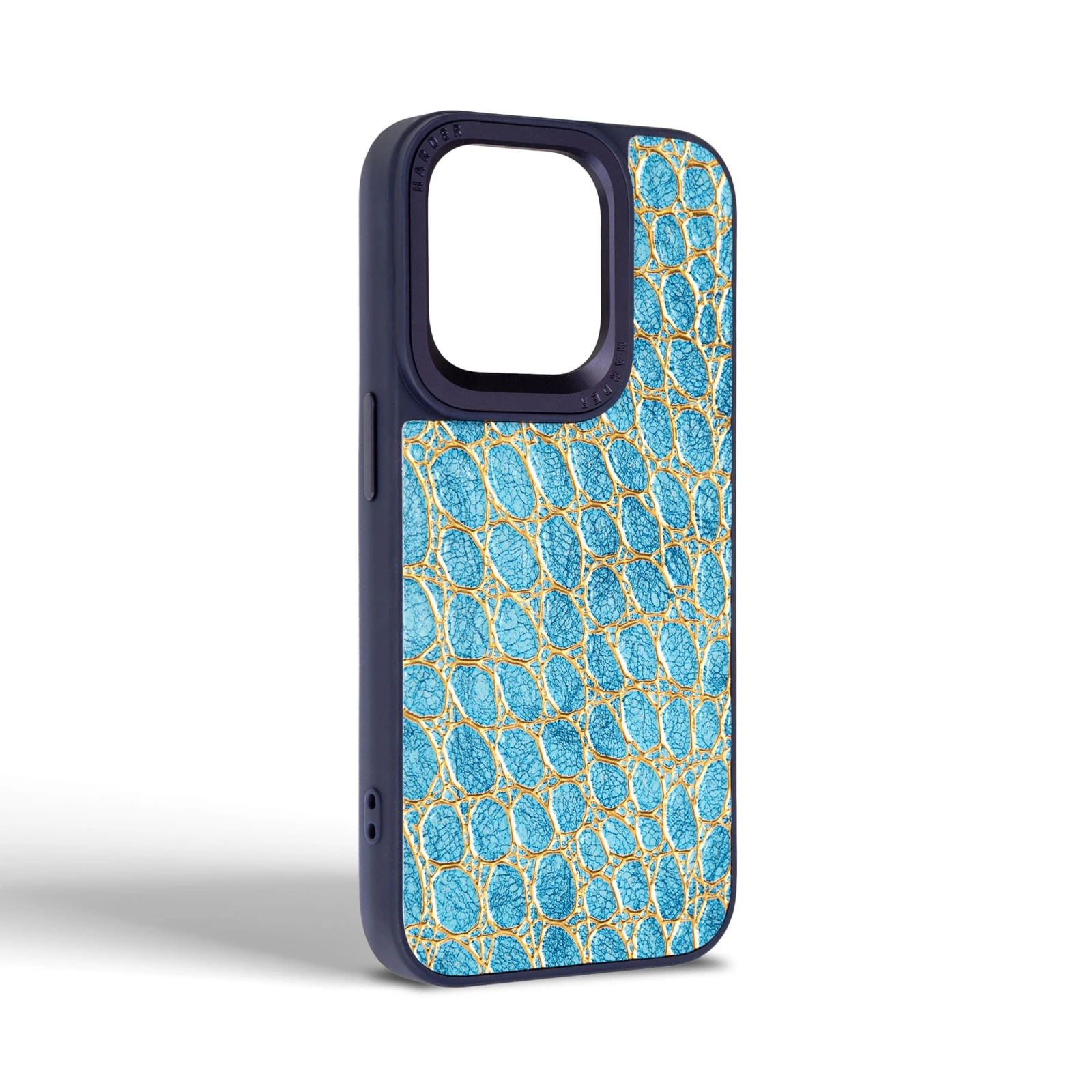 Чехол для мобильного телефона Harder Crocosaur Apple iPhone 14 Pro Blue (ARM76724) (UA) Совместимость с брендом: Apple;