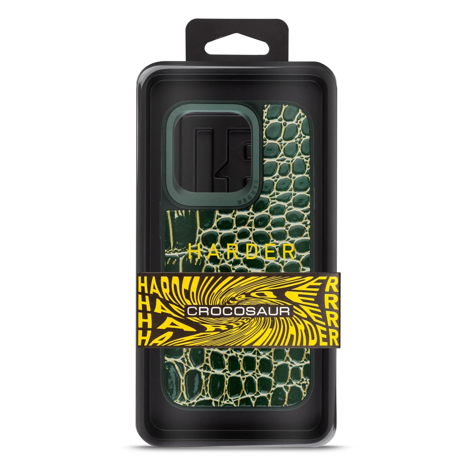 Чехол для мобильного телефона Harder Crocosaur Apple iPhone 14 Pro Green (ARM76720) (UA) Совместимость с брендом: Apple;