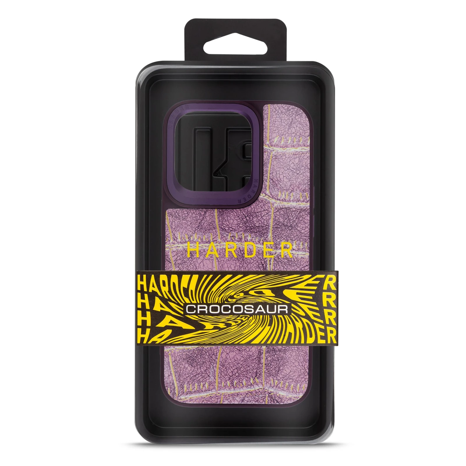 Чехол для мобильного телефона Harder Crocosaur Apple iPhone 15 Pro Purple (ARM76704) (UA) Совместимость с брендом Apple