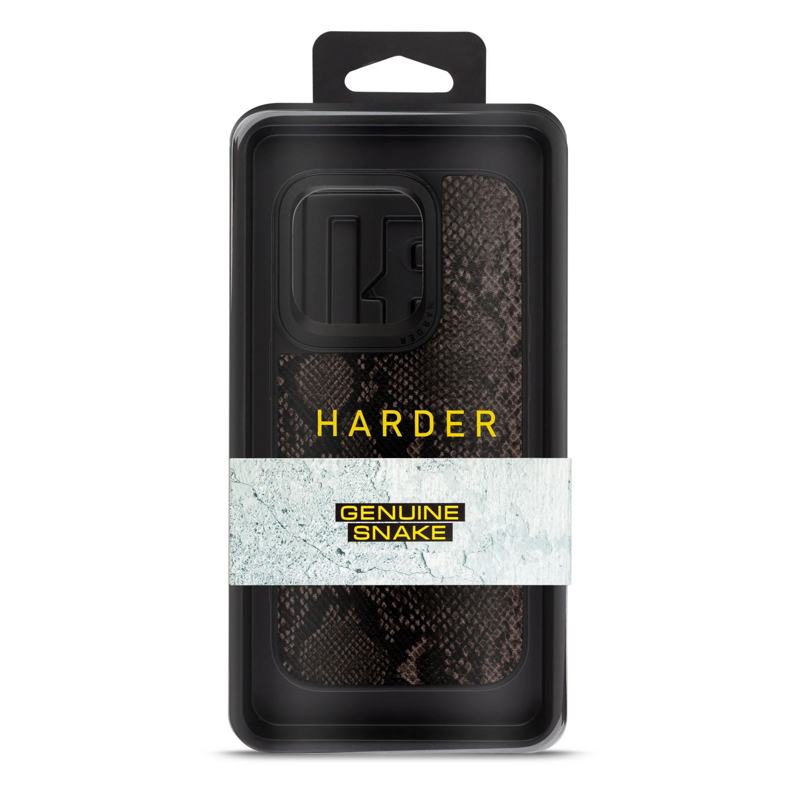 Чехол для мобильного телефона Harder Genuine Snake Apple iPhone 14 Pro Black (ARM76789) (UA) Совместимость с брендом: Apple;