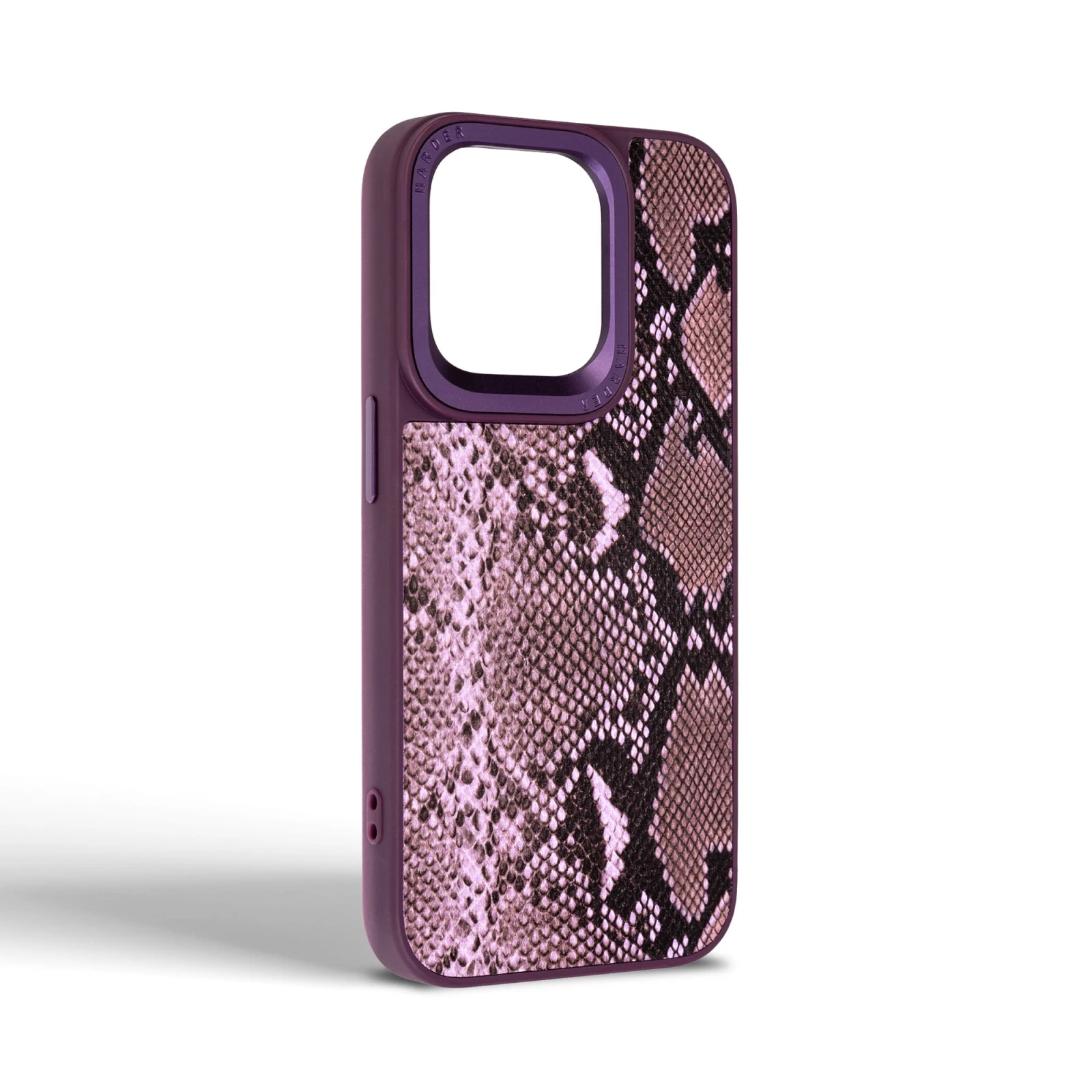 Чехол для мобильного телефона Harder Genuine Snake Apple iPhone 15 Pro Dark Purple (ARM76782) (UA) Совместимость с моделями Apple iPhone 15 Pro