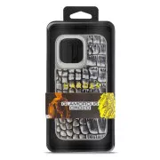 Чехол для мобильного телефона Harder Glamorous Croco Apple iPhone 15 Pro Max Grey Gold (ARM76766) (UA)