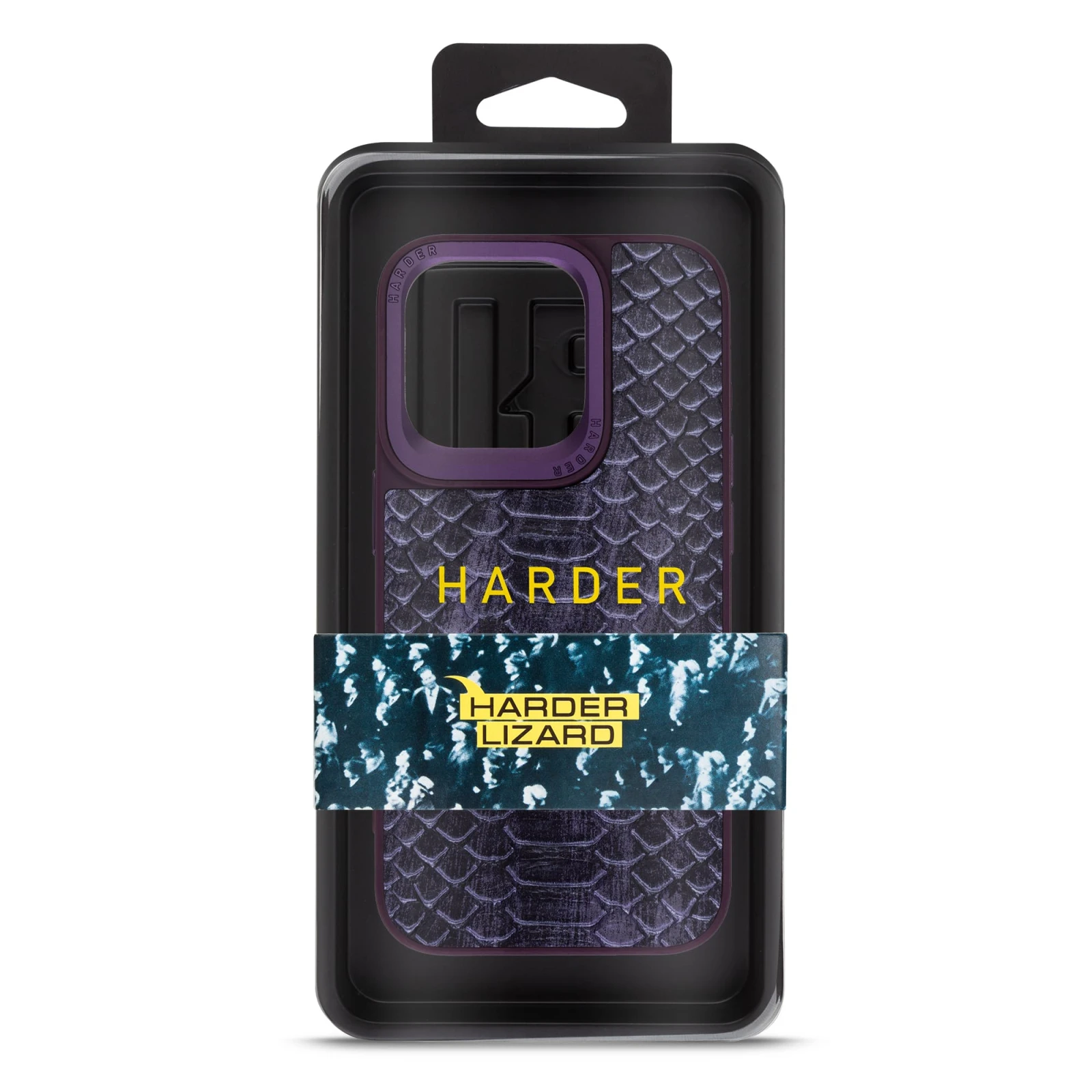 Чехол для мобильного телефона Harder Lizard Apple iPhone 14 Pro Purple (ARM76878) (UA) Совместимость с брендом: Apple;