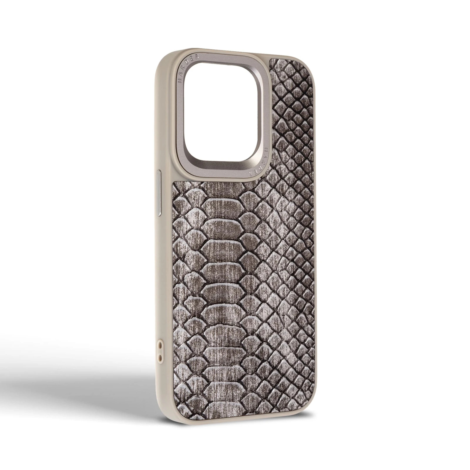 Чехол для мобильного телефона Harder Lizard Apple iPhone 15 Pro Grey (ARM76872) (UA) Совместимость с брендом: Apple;