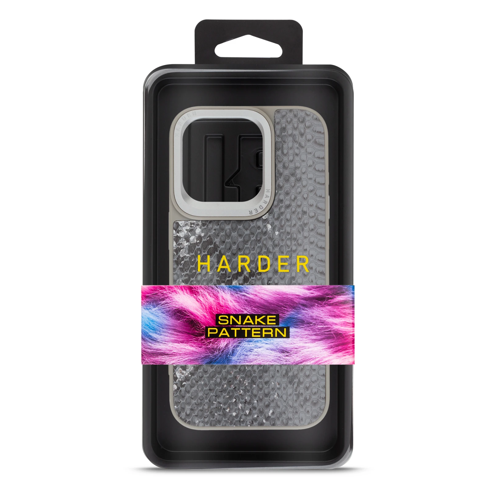 Чехол для мобильного телефона Harder Snake Pattern Apple iPhone 14 Pro Grey Silver (ARM76810) (UA) Совместимость с брендом: Apple;