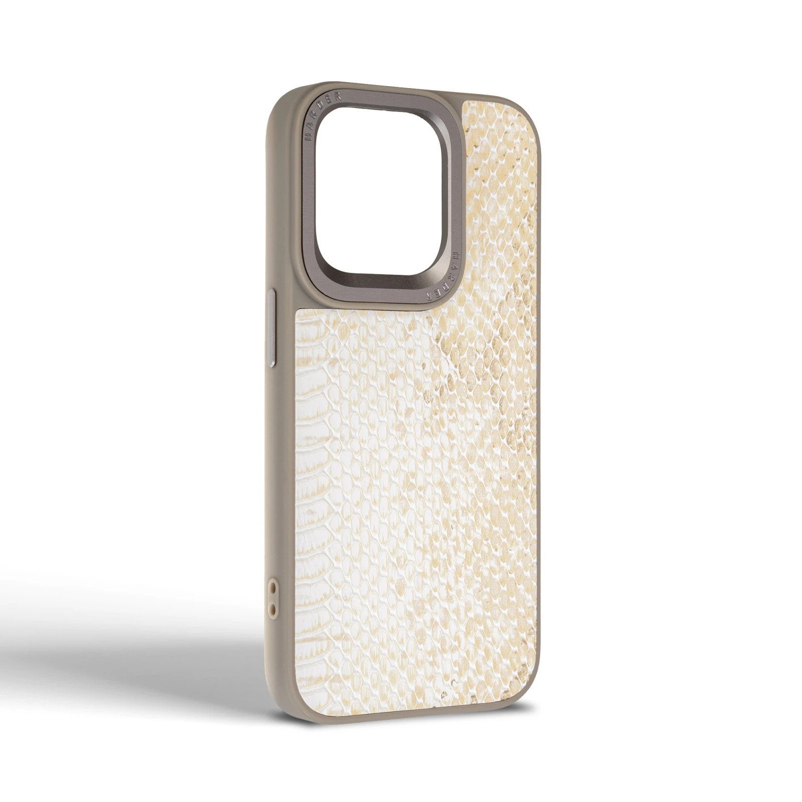 Чехол для мобильного телефона Harder Snake Pattern Apple iPhone 15 Pro White Cream (ARM76795) (UA) Совместимость с брендом: Apple;