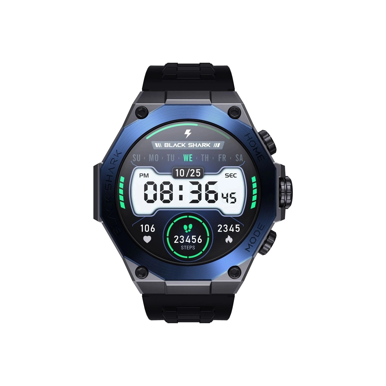 Смарт-годинник Black Shark S1 Pro Blue BS-S1Pro (1091684) Тип: універсальні; Форма