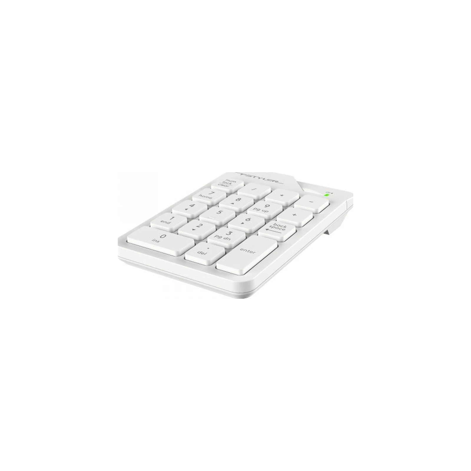 A4Tech FGK21C Wireless White (4711421994057) (UA) Формат клавіатури числова (нампад)