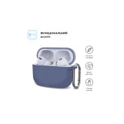 Чохол для навушників Armorstandart Hang Case Apple AirPods Pro 2 Lavender Grey (ARM73672) (UA)