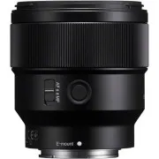Sony SEL FE 85mm f/1.8 Lens (SEL85F18) Black (EU)