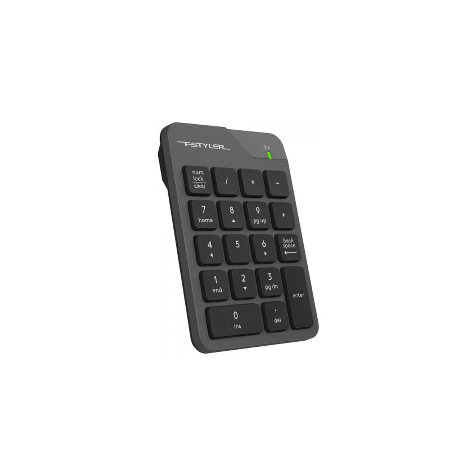 A4Tech FGK21C Wireless Grey (4711421993982) (UA) Розміри 87 х 124 х 24 мм