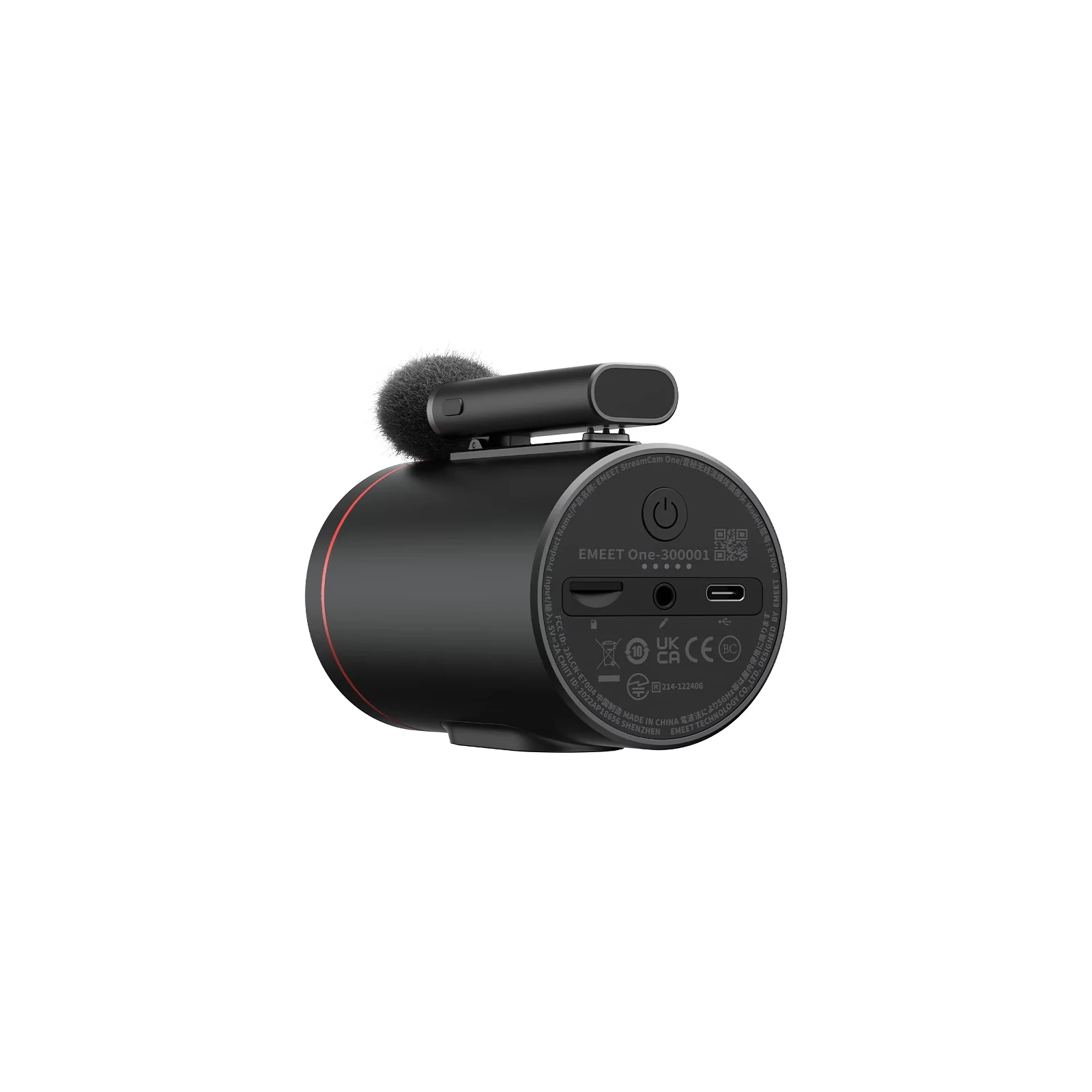 Emeet StreamCam One Black (eMeet-E7004) (UA) Формат збереження файлів JPEG, WMV, AVI, MJPG