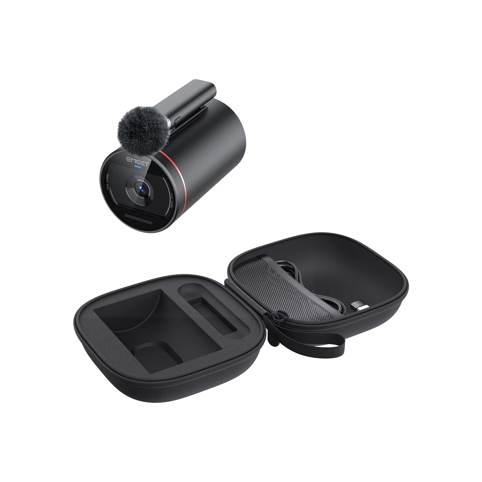 Emeet StreamCam One Black (eMeet-E7004) (UA) Кількість пікселів: 2.0 МП;