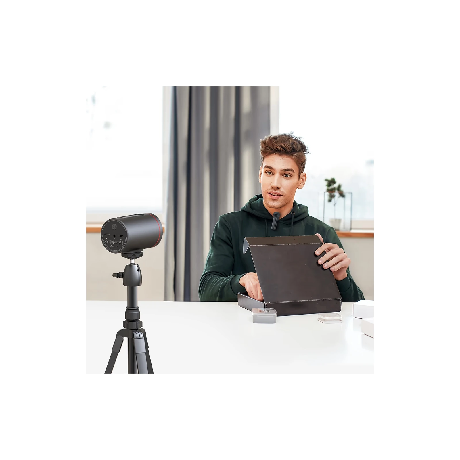Emeet StreamCam One Black (eMeet-E7004) (UA) Стандарт відеодозвіл Full HD