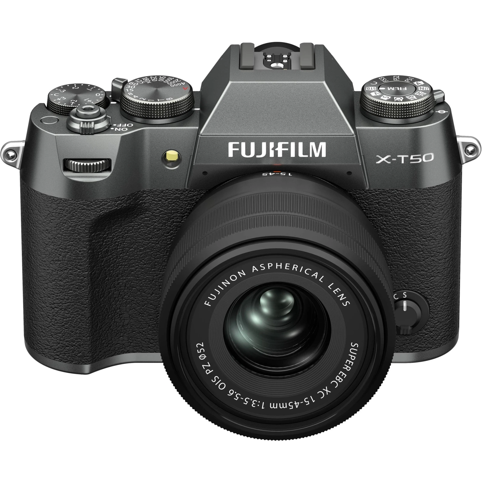 Fujifilm X-T50 + XC 15-45mm F3.5-5.6 Kit Charcoal silver (16828923) (UA) Тип фотокамер: Бездзеркальні;