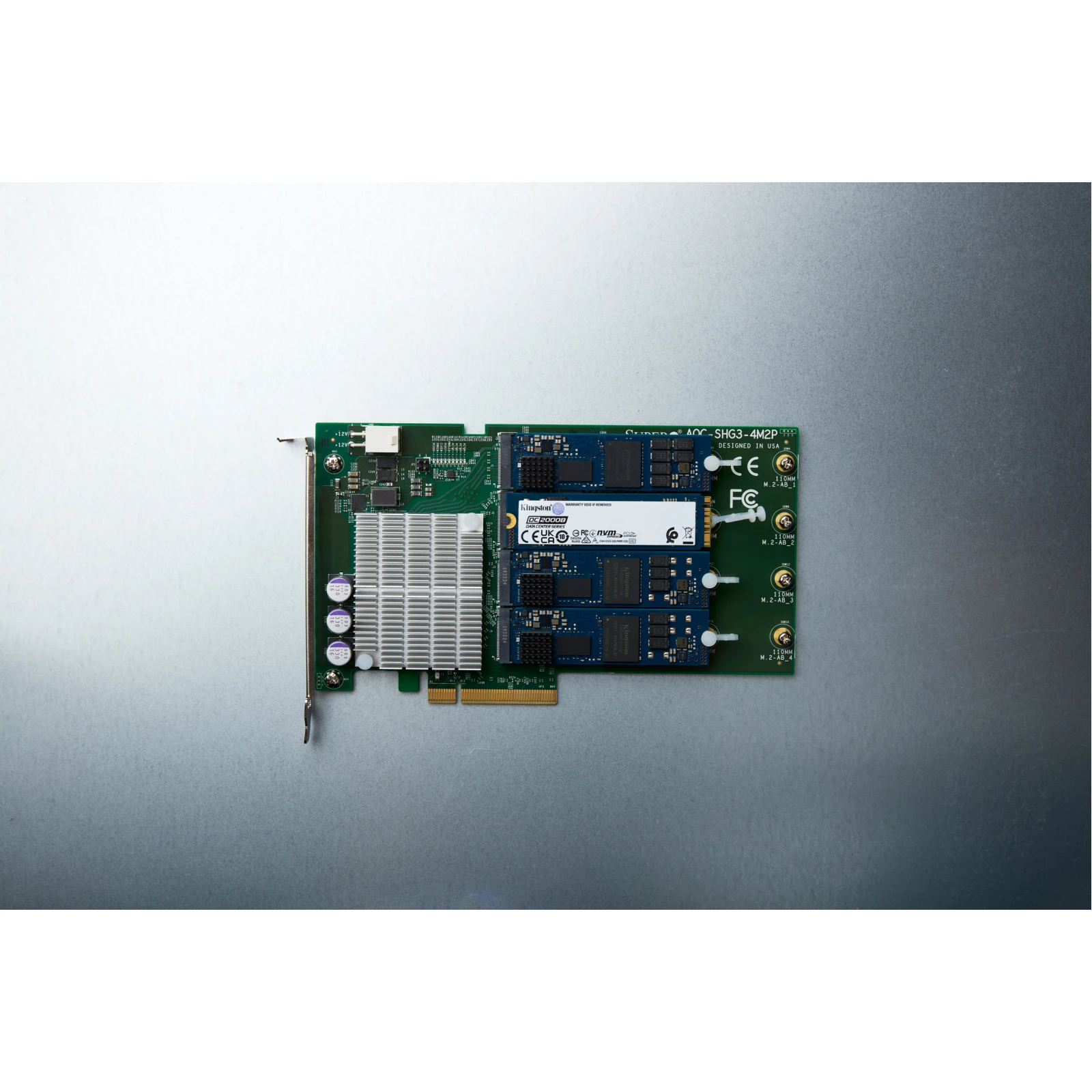 M.2 2280 960GB Kingston (SEDC2000BM8/960G) (UA) Тип флеш-пам'яті 3D TLC