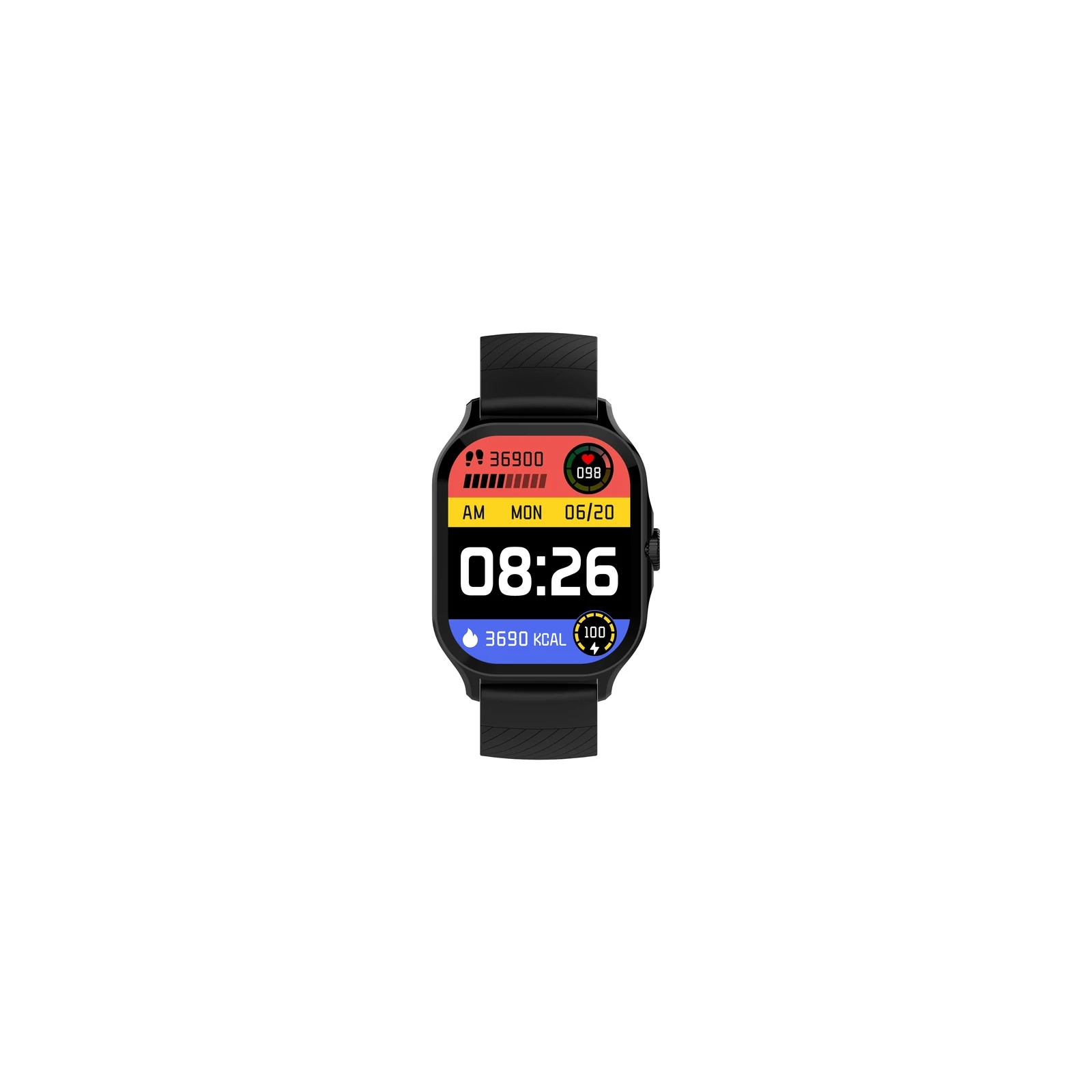 Смарт-годинник Globex Smart Watch Urban (Black) (UA) Форма годинника квадратні