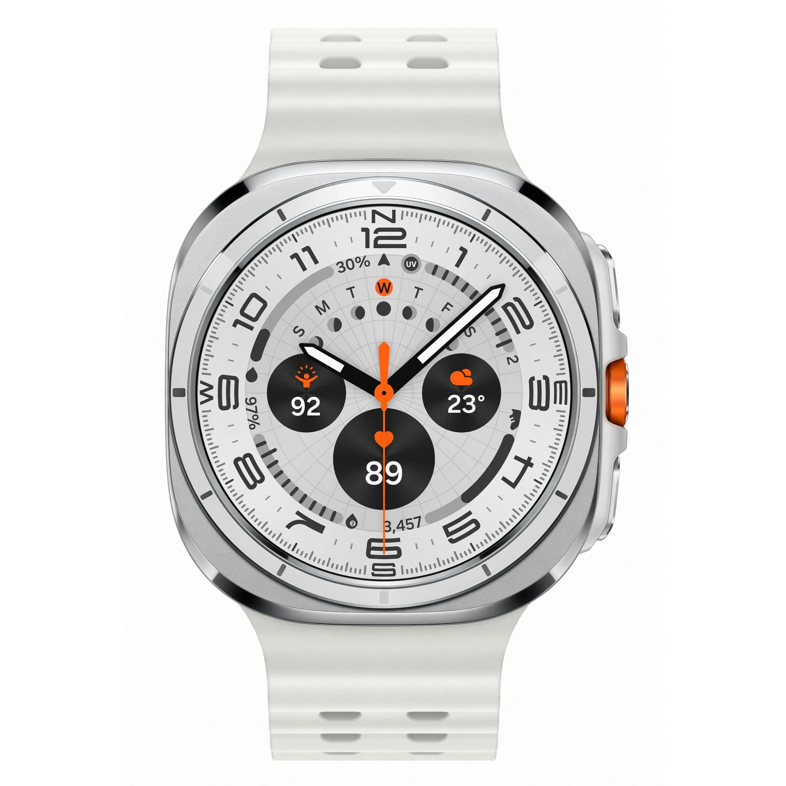 Смарт-часы Samsung Galaxy Watch Ultra Titanium White (SM-L705FZWASEK) (UA) Тип: универсальные; Форма часов: