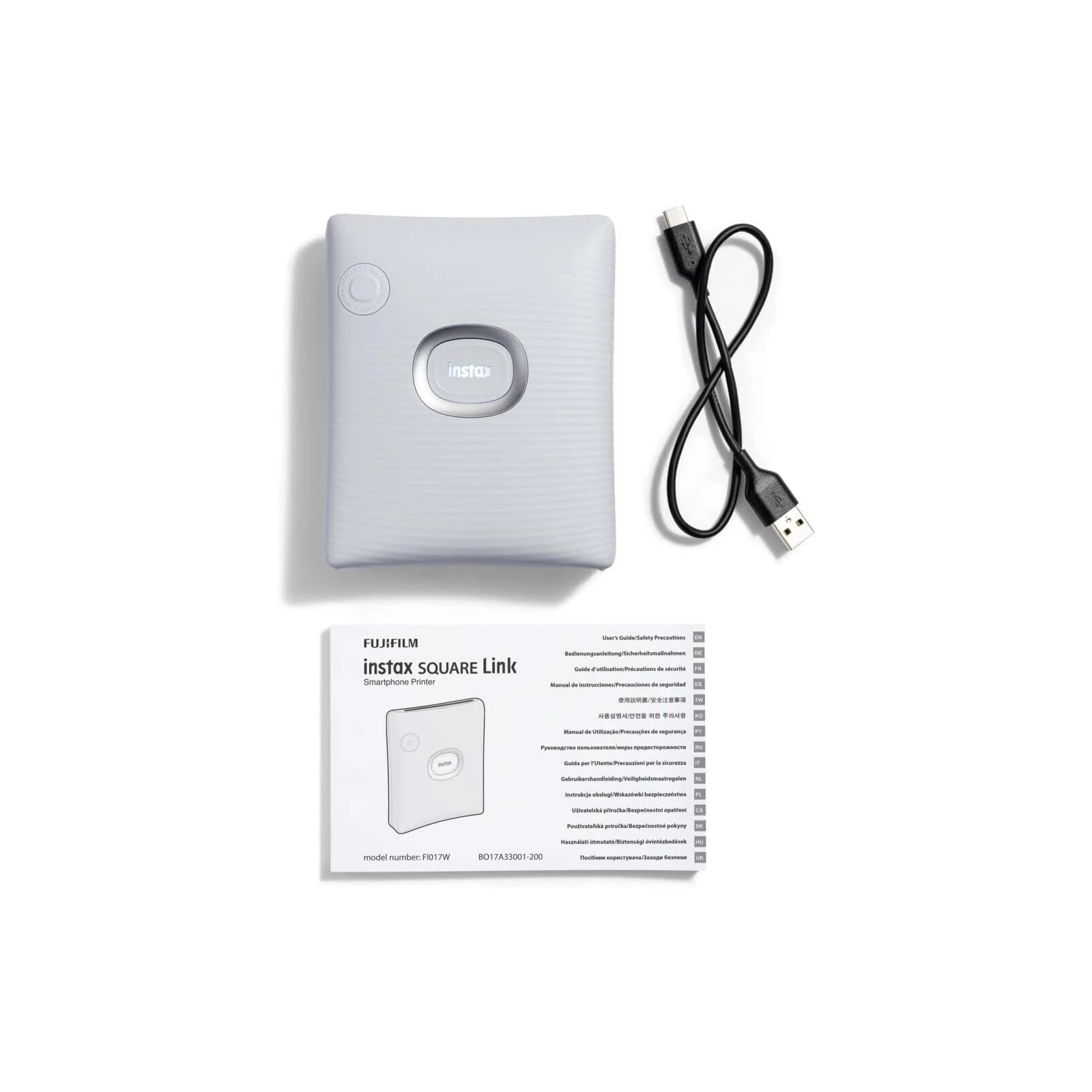 Сублімаційний принтер Fujifilm INSTAX SQ Link White (16785470) (EU) Інтерфейси Bluetooth