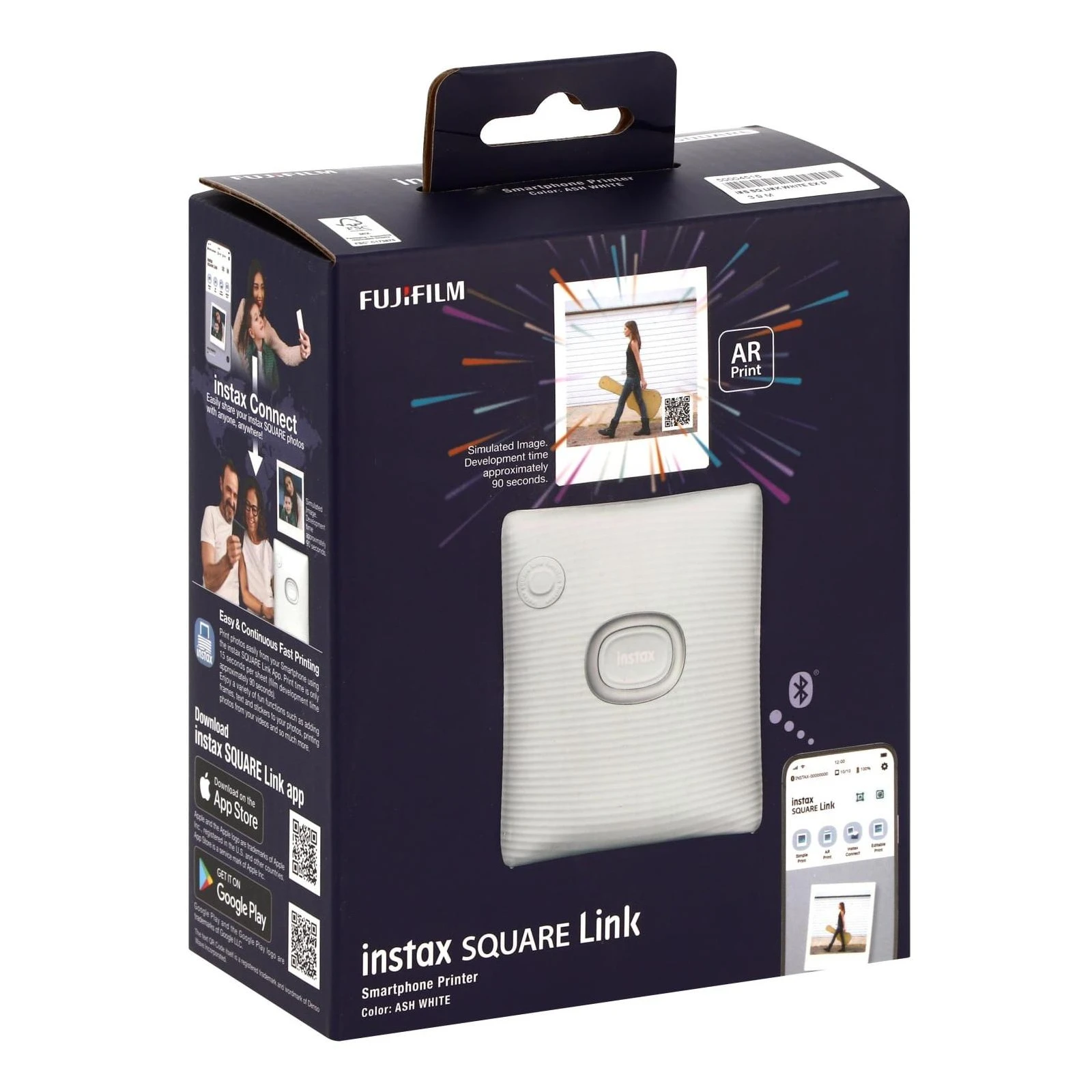 Сублімаційний принтер Fujifilm INSTAX SQ Link White (16785470) (EU) Технологія друку: