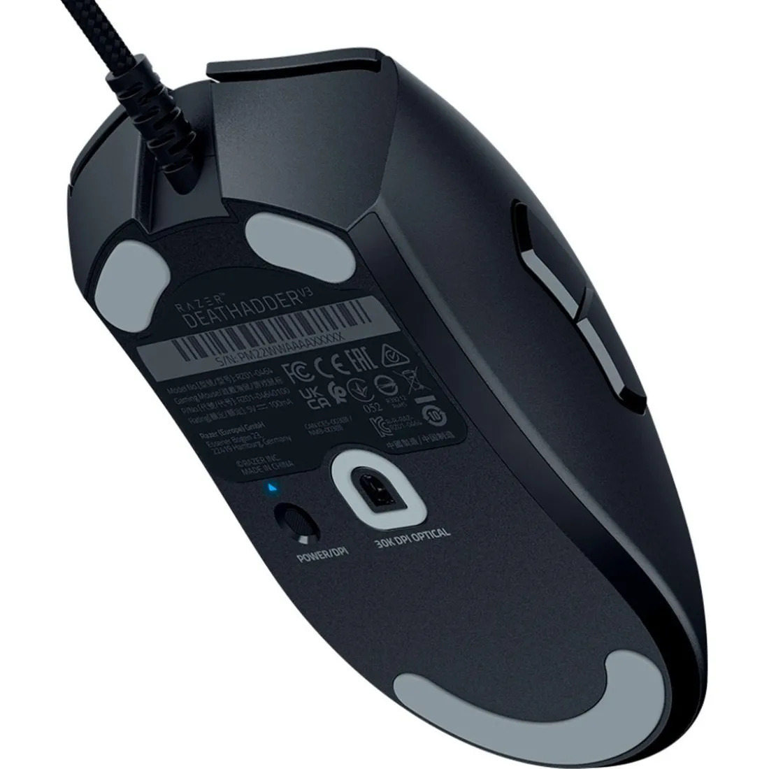 Razer DeathAdder V3 (RZ01-04640100-R3M1) (EU) Тип: Геймерські; Підключення: