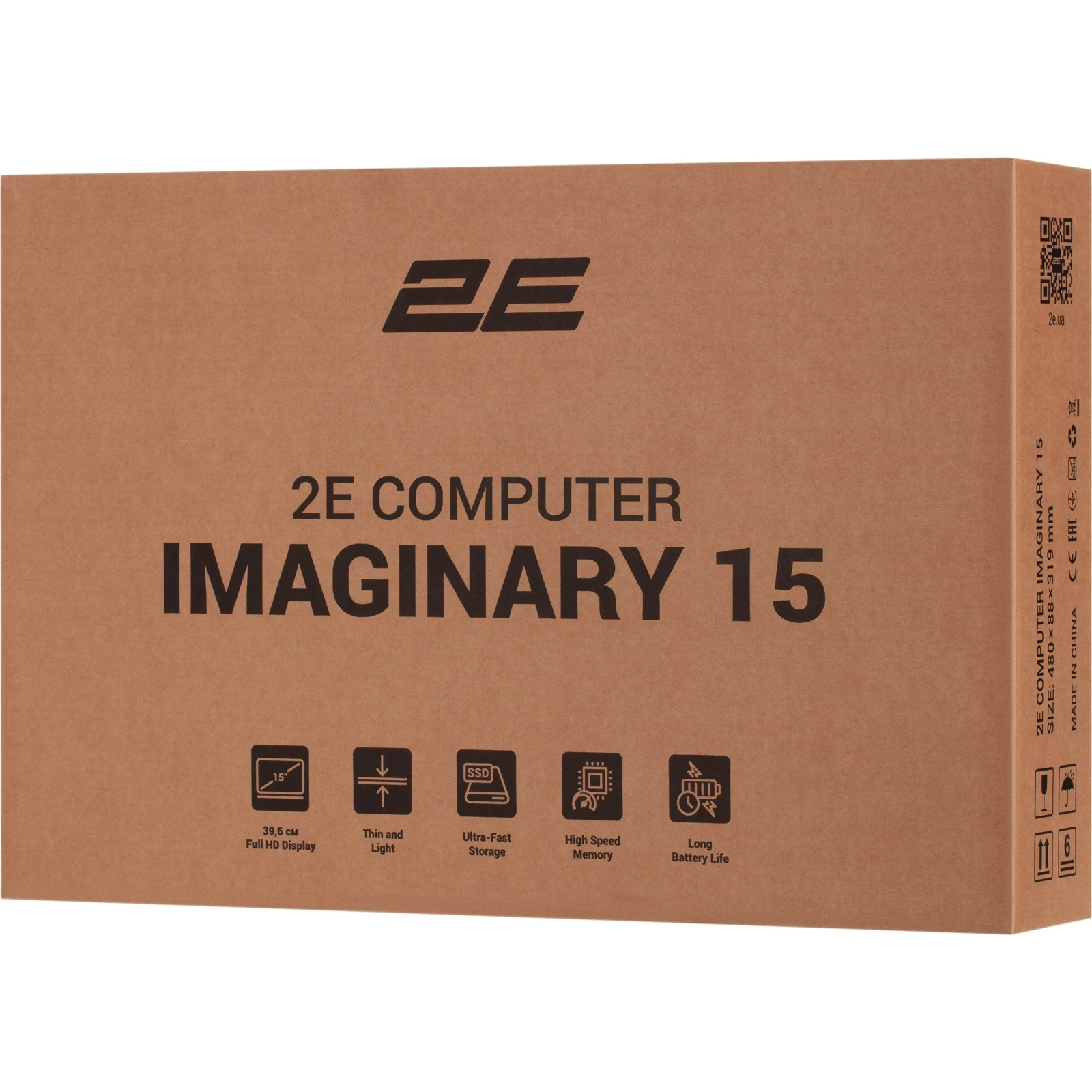 2E Imaginary 15 (NL57AU-15UA16-W11P12) (UA) Тип ноутбука: Для работы и учебы;