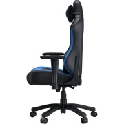 Anda Seat Luna Color PVC Size L Black/Blue (AD18-48-BS-PV) (UA)