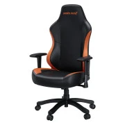 Anda Seat Luna Color PVC Size L Black/Orange (AD18-48-BO-PV) (UA)