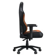 Anda Seat Luna Color PVC Size L Black/Orange (AD18-48-BO-PV) (UA)