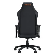 Anda Seat Luna Color PVC Size L Black/Orange (AD18-48-BO-PV) (UA)