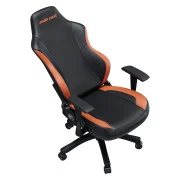 Anda Seat Luna Color PVC Size L Black/Orange (AD18-48-BO-PV) (UA)